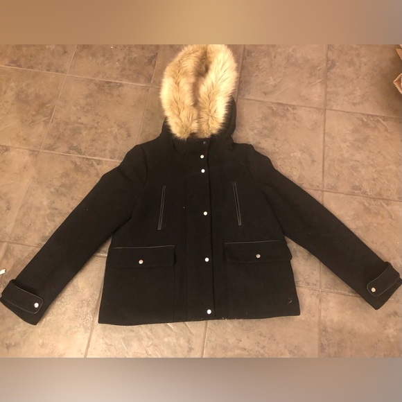 Zara TRF outerwear Winter Car Coat - Picture 1 of 5